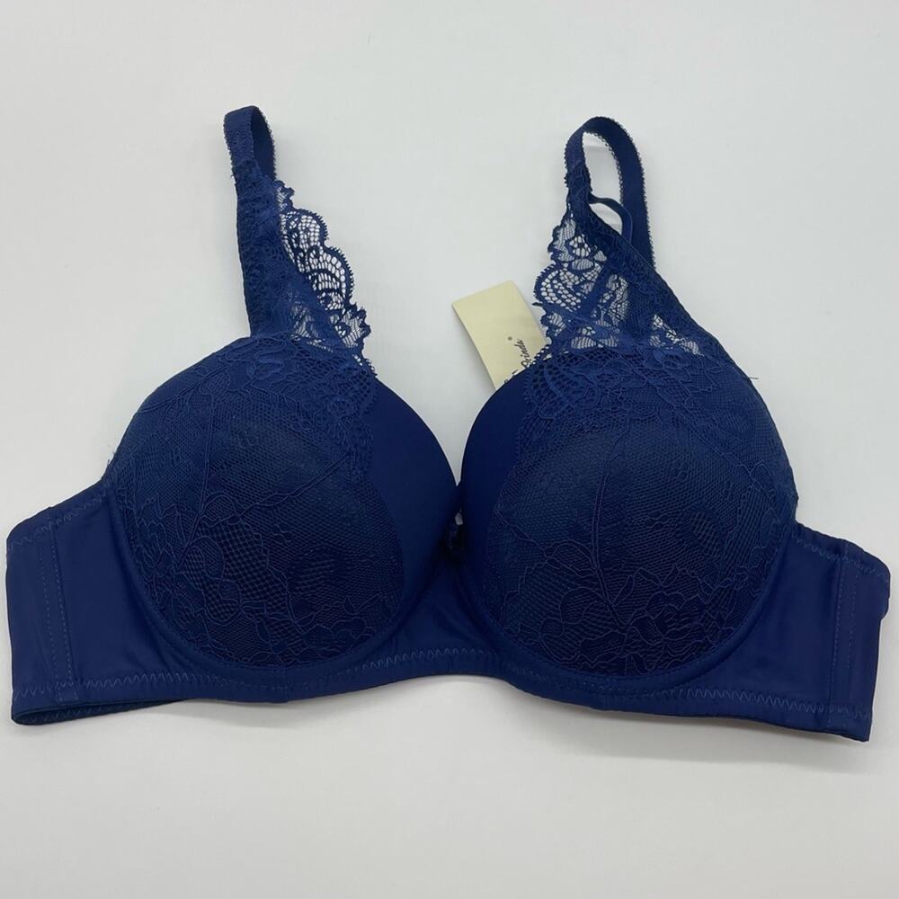 NWT Agnes Orinda Blue Lace Bra